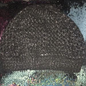Glittery Black Hat